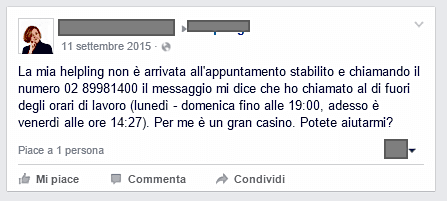 imprese di pulizie e piattaforme - problemi piattaforma mancati appuntamenti